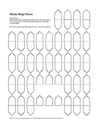 Shogi Pieces Blank