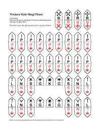 Western Shogi Pieces